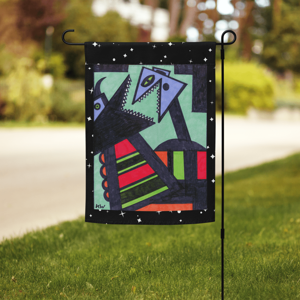 KW Gallery Heritage Bloom Garden Flag 20! 🌼🎨 - Winter Sunshine Marketplace