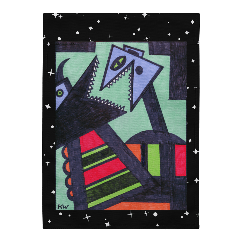 KW Gallery Heritage Bloom Garden Flag 20! 🌼🎨 - Winter Sunshine Marketplace