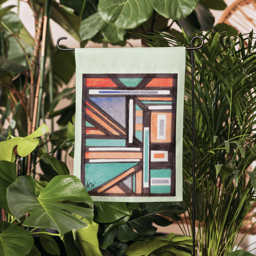 KW Gallery Heritage Bloom Garden Flag 22! 🌼🎨 - Winter Sunshine Marketplace