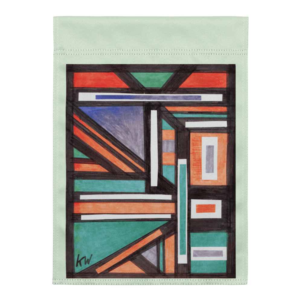 KW Gallery Heritage Bloom Garden Flag 22! 🌼🎨 - Winter Sunshine Marketplace