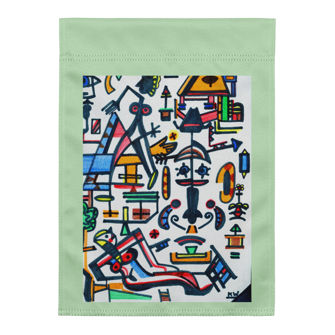 KW Gallery Heritage Bloom Garden Flag 26! 🌼🎨 - Winter Sunshine Marketplace