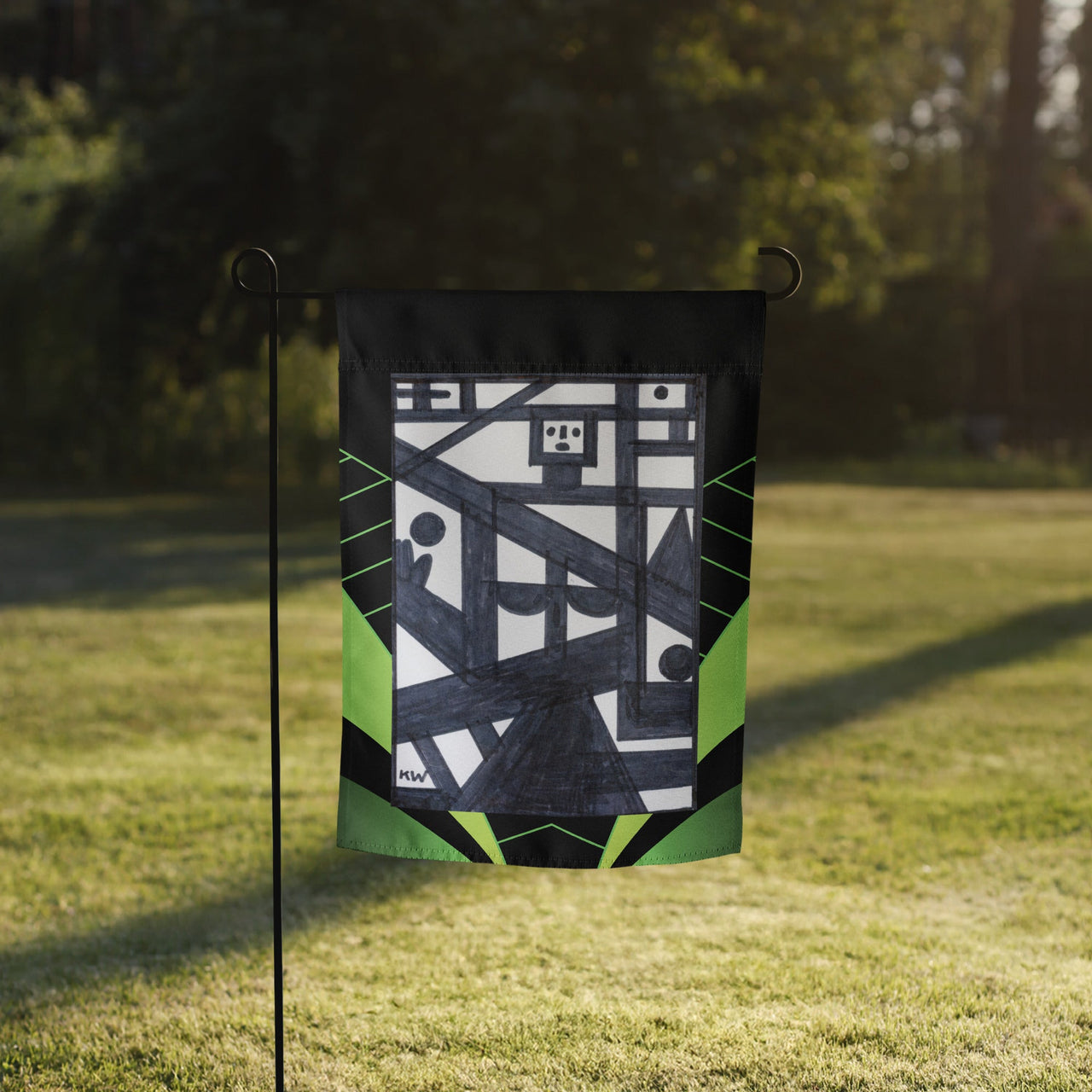 KW Gallery Heritage Bloom Garden Flag 35! 🌼🎨 - Winter Sunshine Marketplace