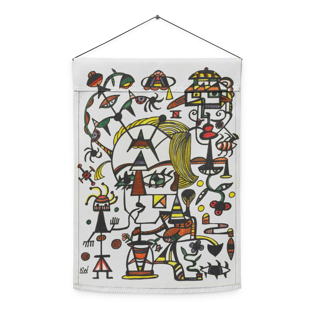 KW Gallery Heritage Bloom Garden Flag 4 🌼🎨 - Winter Sunshine Marketplace