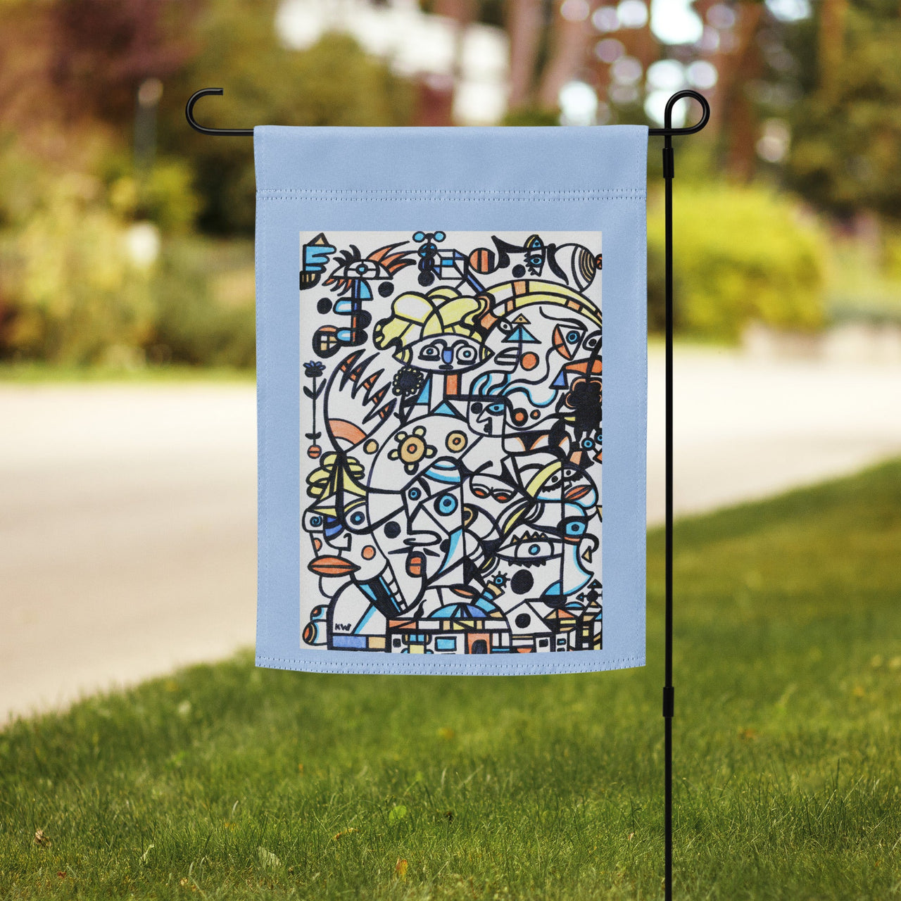 KW Gallery Heritage Bloom Garden Flag 40! 🌼🎨 - Winter Sunshine Marketplace