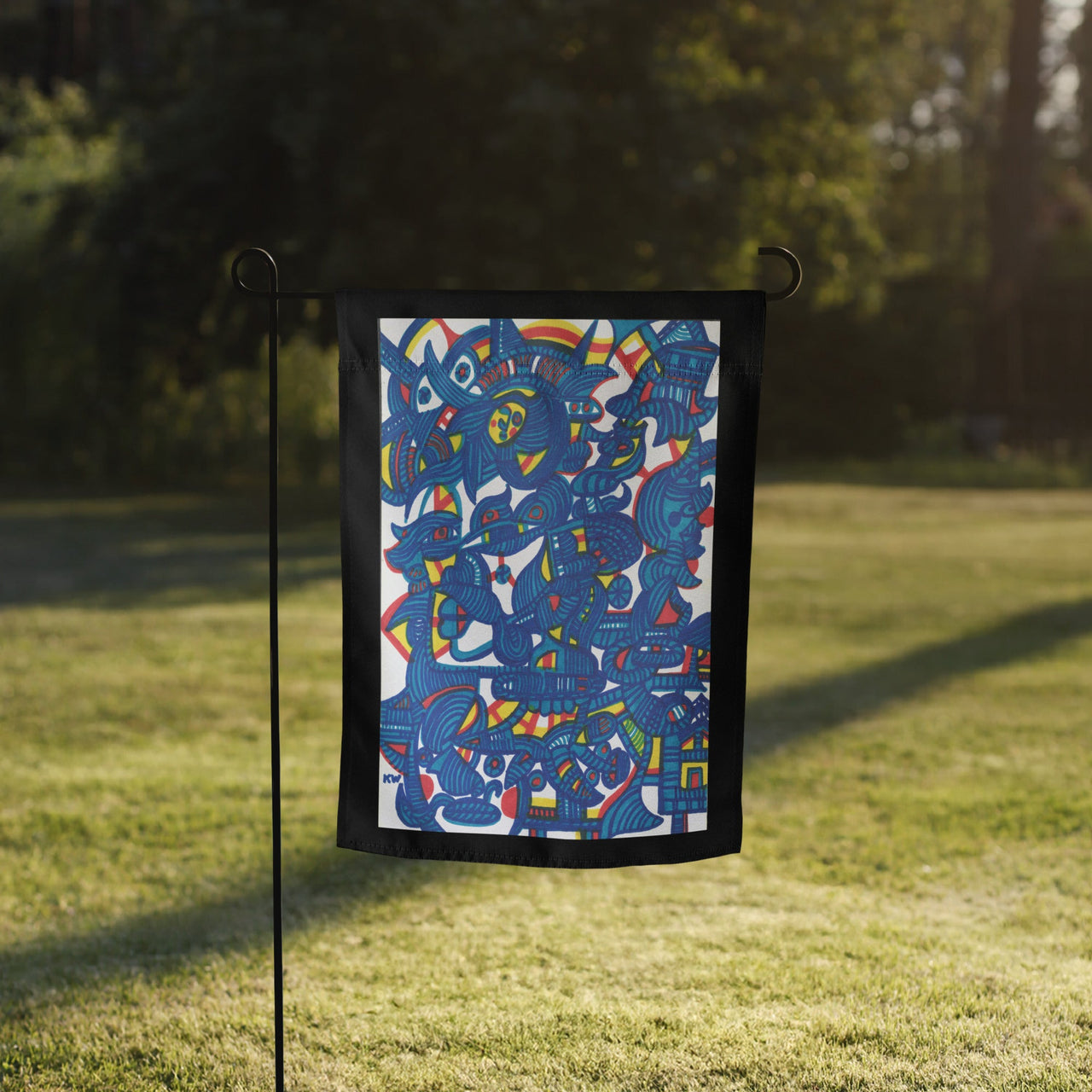 KW Gallery Heritage Bloom Garden Flag 5! 🌼🎨 - Winter Sunshine Marketplace