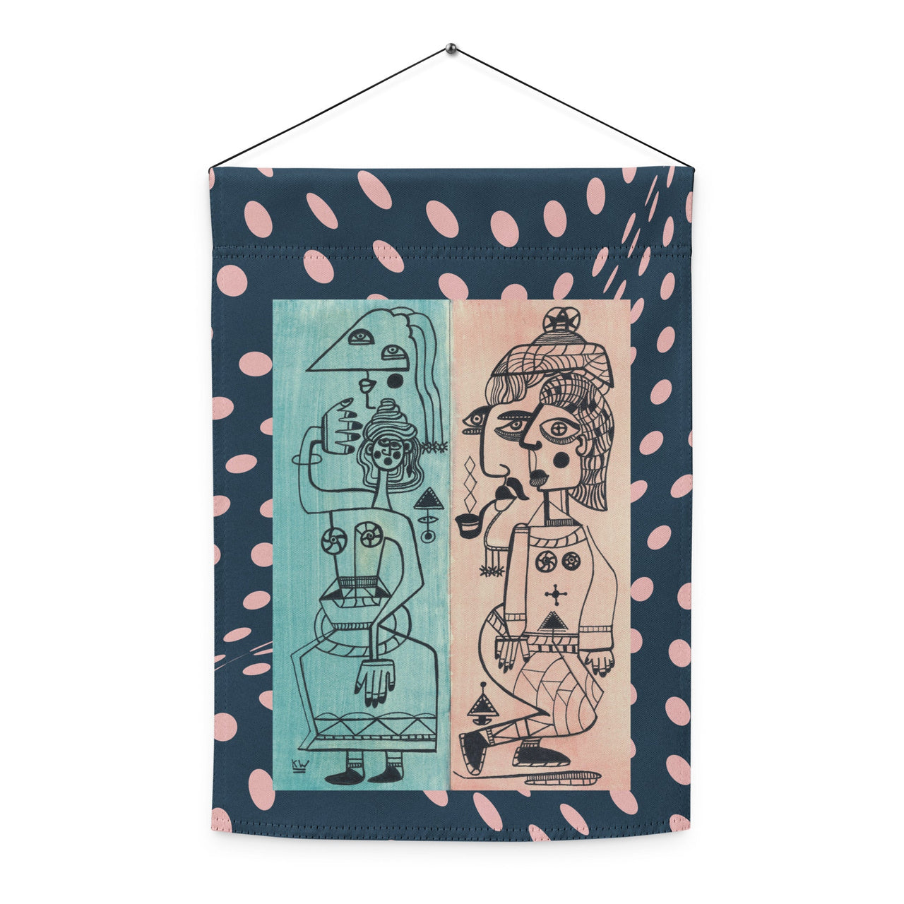 KW Gallery Heritage Bloom Garden Flag 6 🌼🎨 - Winter Sunshine Marketplace