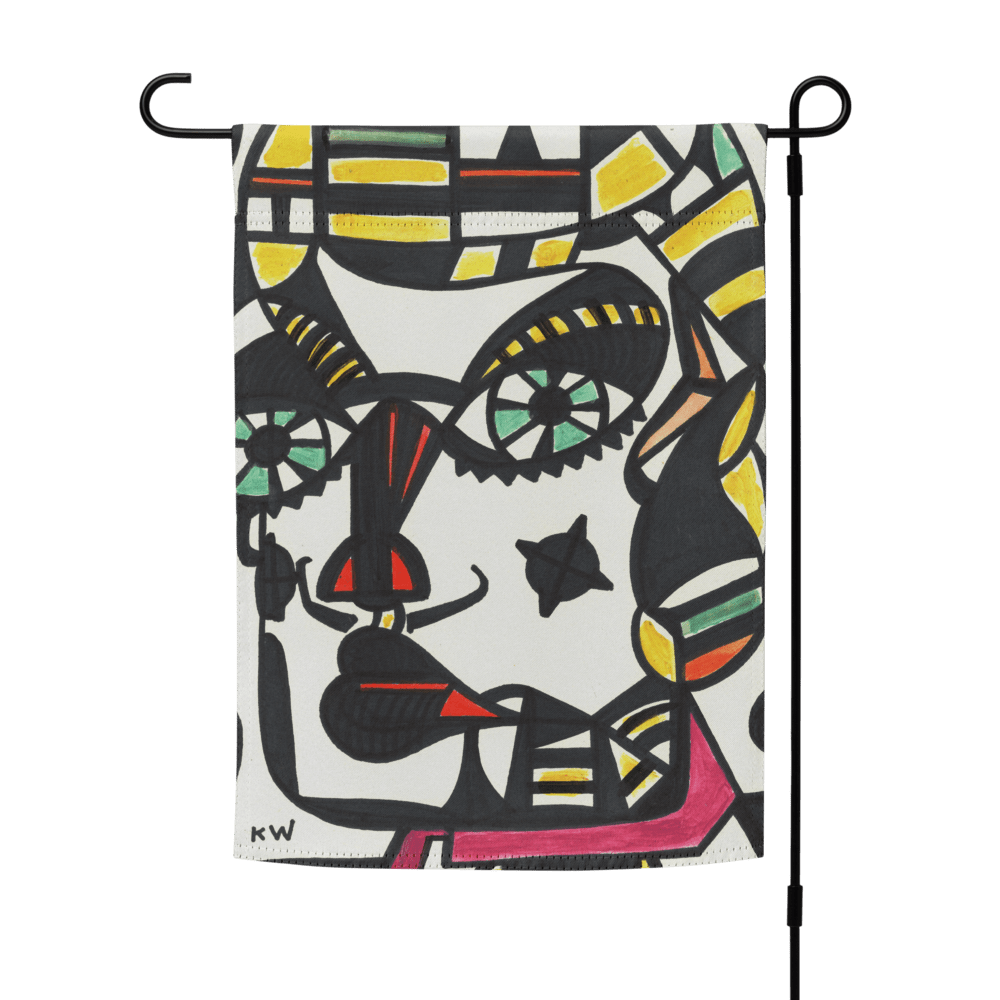 KW Gallery Heritage Bloom Garden Flag 7 🌼🎨 - Winter Sunshine Marketplace