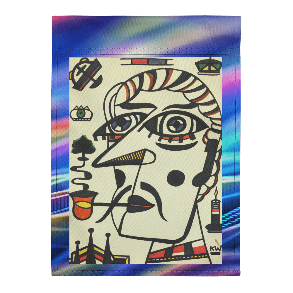 KW Gallery Heritage Bloom Garden Flag 8 🌼🎨 - Winter Sunshine Marketplace