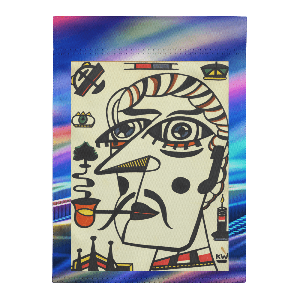 KW Gallery Heritage Bloom Garden Flag 8 🌼🎨 - Winter Sunshine Marketplace