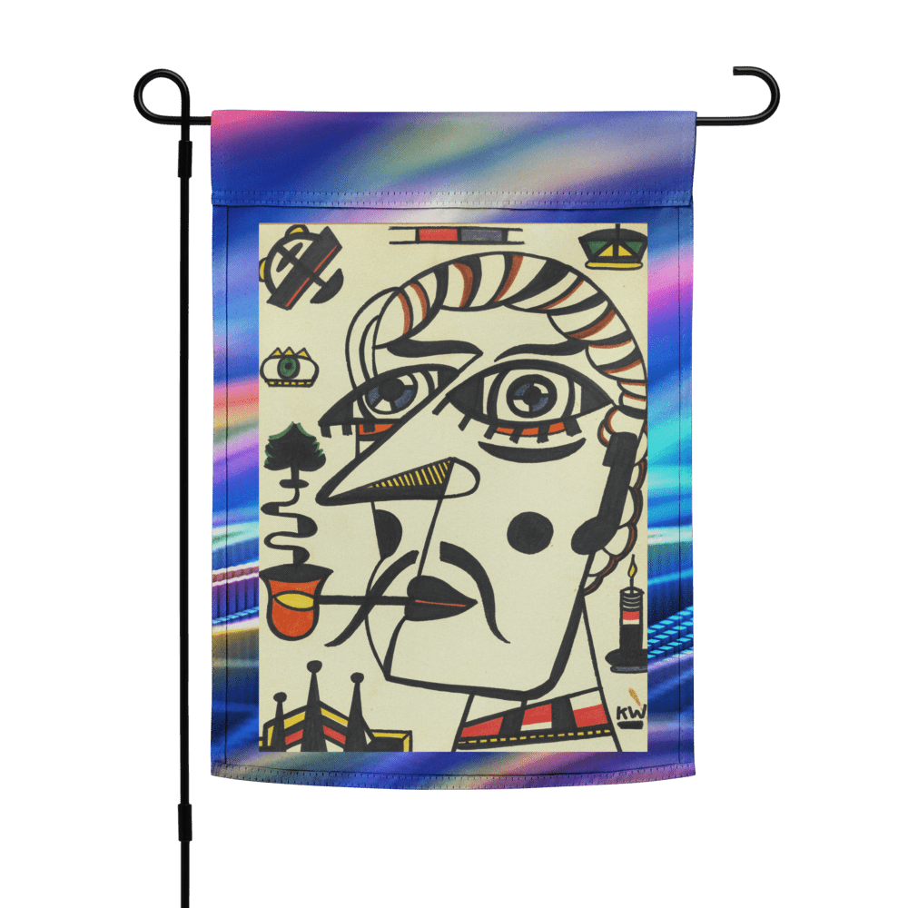 KW Gallery Heritage Bloom Garden Flag 8 🌼🎨 - Winter Sunshine Marketplace