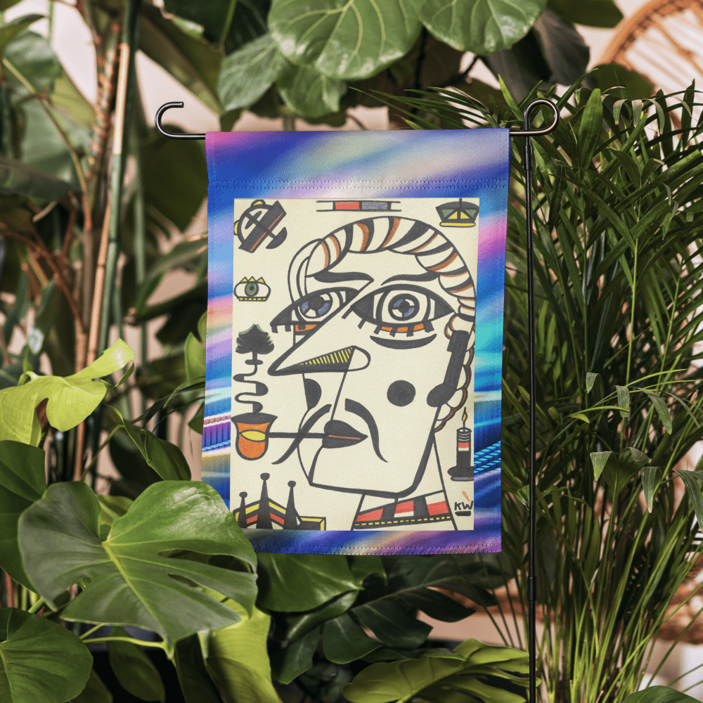 KW Gallery Heritage Bloom Garden Flag 8 🌼🎨 - Winter Sunshine Marketplace