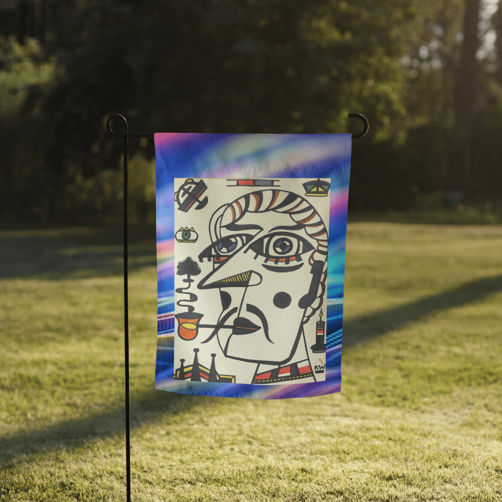 KW Gallery Heritage Bloom Garden Flag 8 🌼🎨 - Winter Sunshine Marketplace