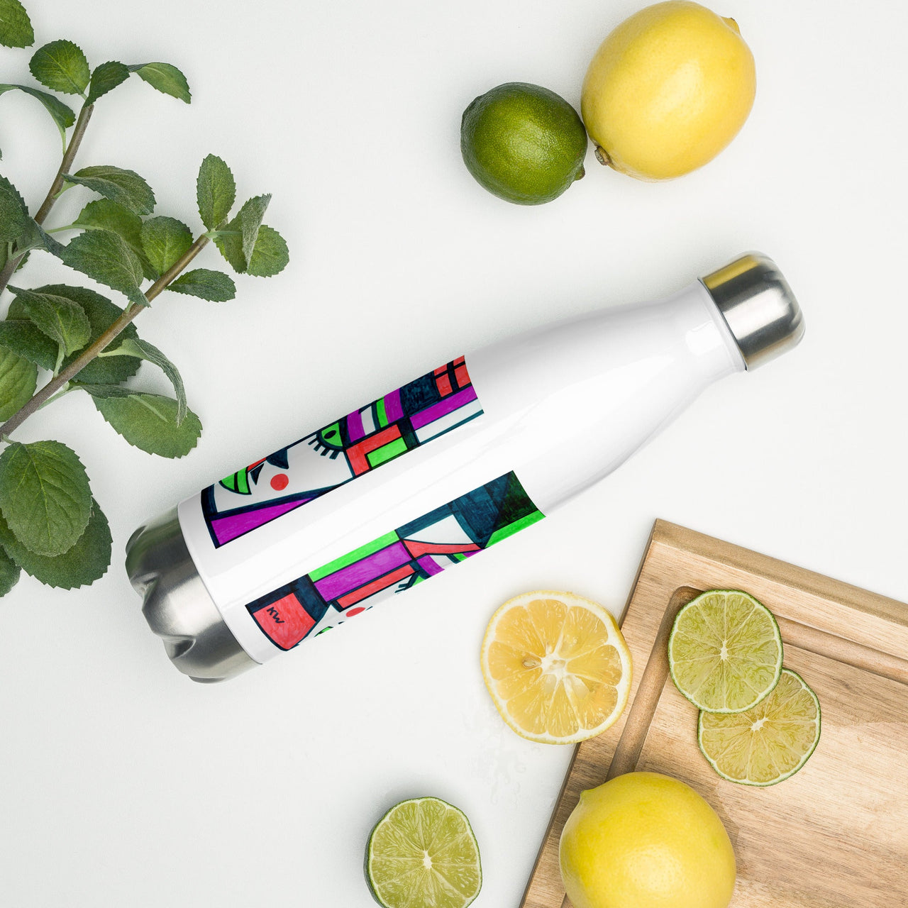 KW Gallery Liquid Symphony Water Bottle 14 - Winter Sunshine Marketplace