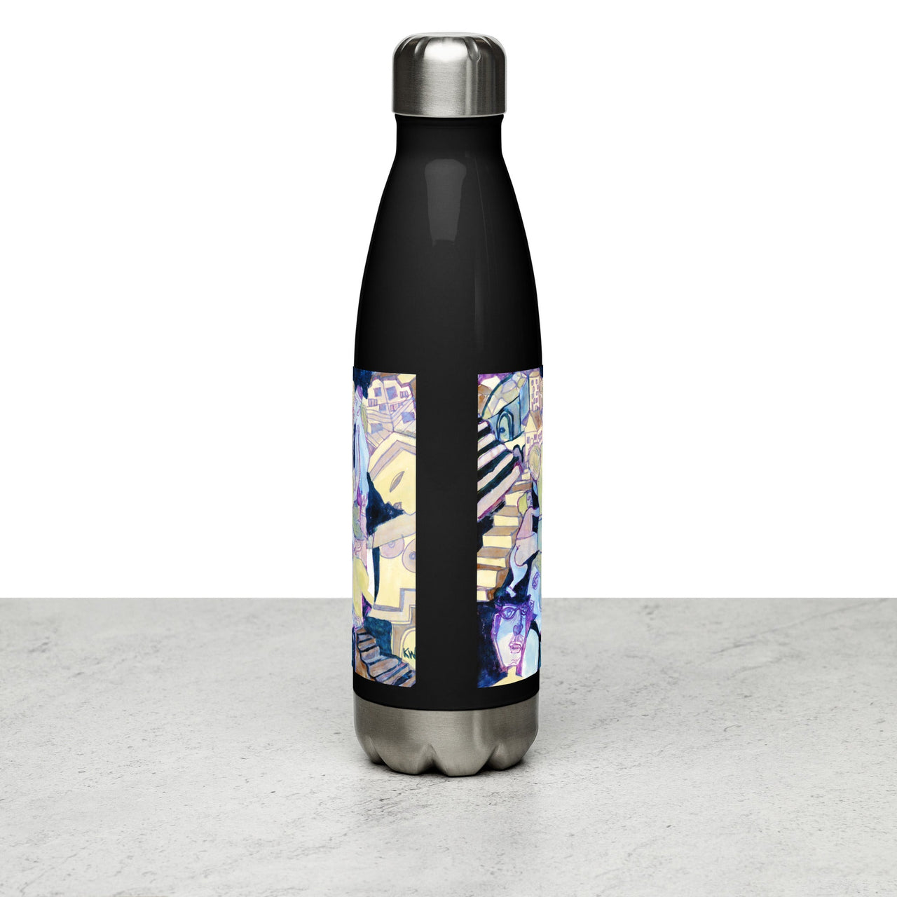 KW Gallery Liquid Symphony Water Bottle 16 - Winter Sunshine Marketplace