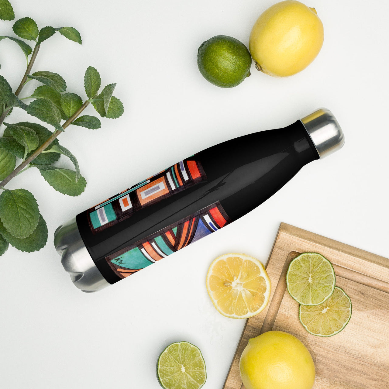 KW Gallery Liquid Symphony Water Bottle 22 - Winter Sunshine Marketplace