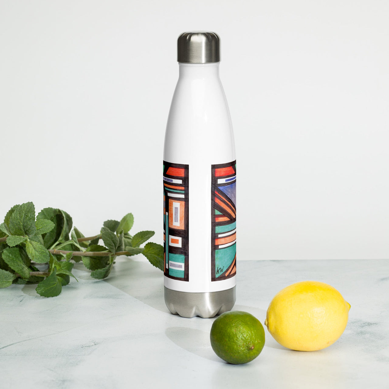 KW Gallery Liquid Symphony Water Bottle 22 - Winter Sunshine Marketplace