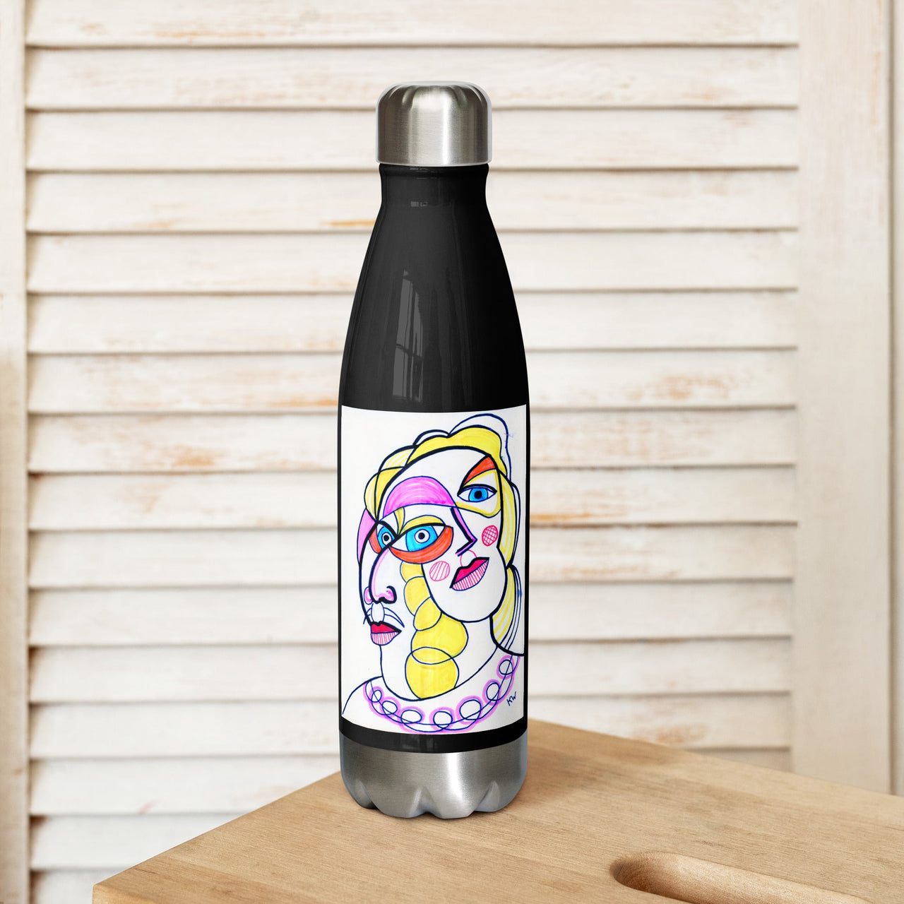 KW Gallery Liquid Symphony Water Bottle 33 - Winter Sunshine Marketplace