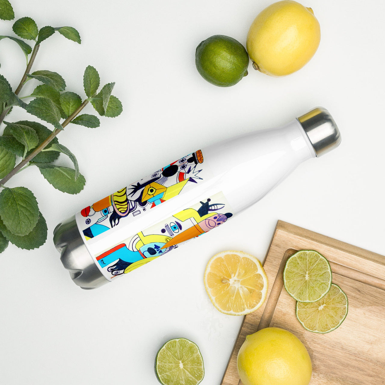 KW Gallery Liquid Symphony Water Bottle 37 - Winter Sunshine Marketplace