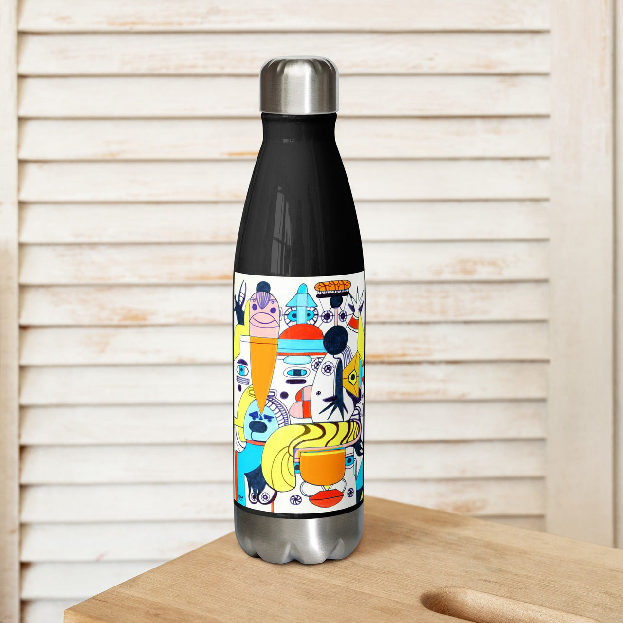 KW Gallery Liquid Symphony Water Bottle 37 - Winter Sunshine Marketplace