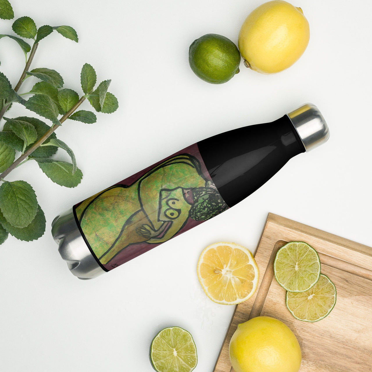 KW Gallery Liquid Symphony Water Bottle 38 - Winter Sunshine Marketplace