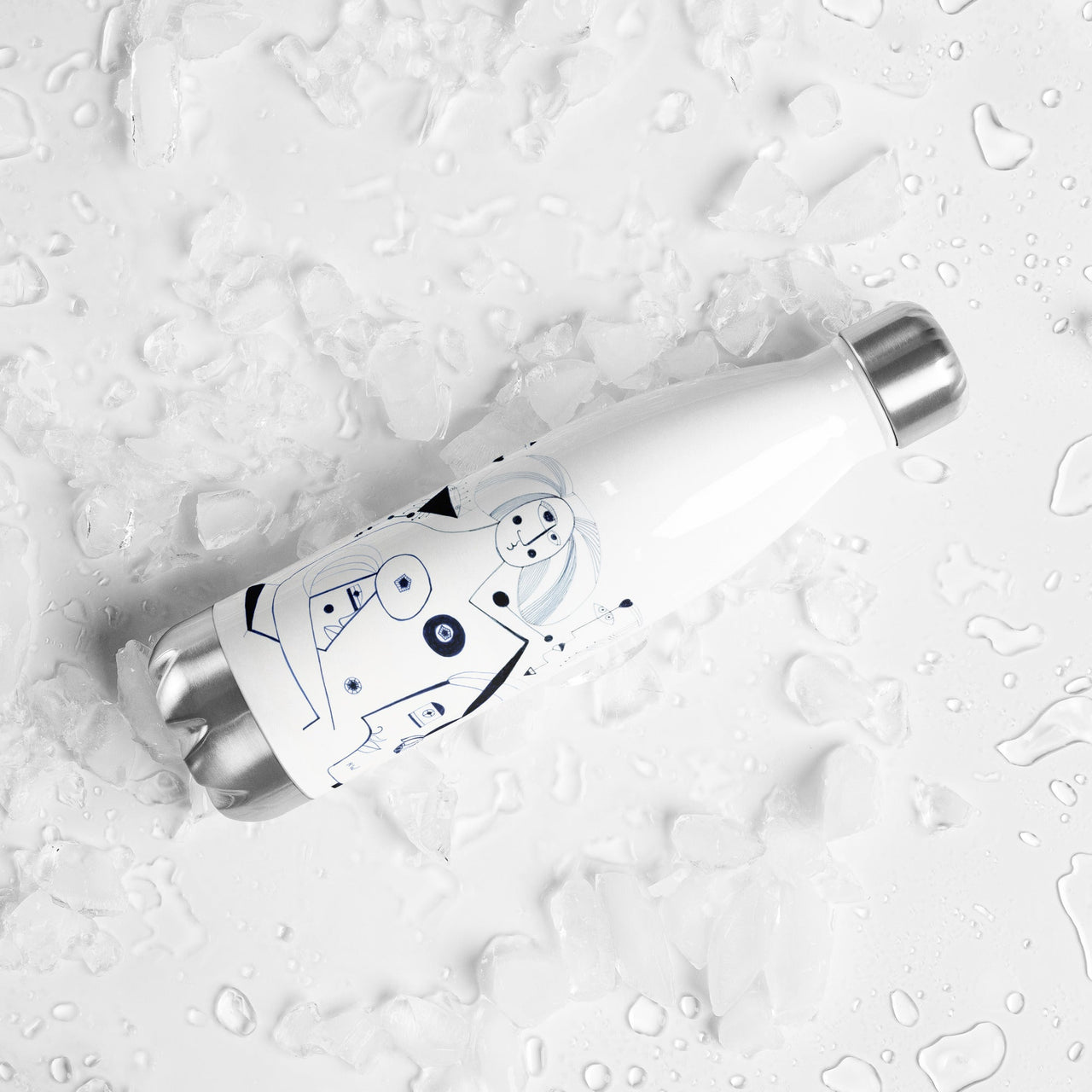 KW Gallery Liquid Symphony Water Bottle 42 - Winter Sunshine Marketplace