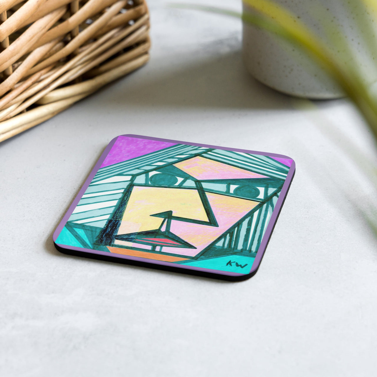 KW Gallery Masterpiece Coaster 34 - Winter Sunshine Marketplace