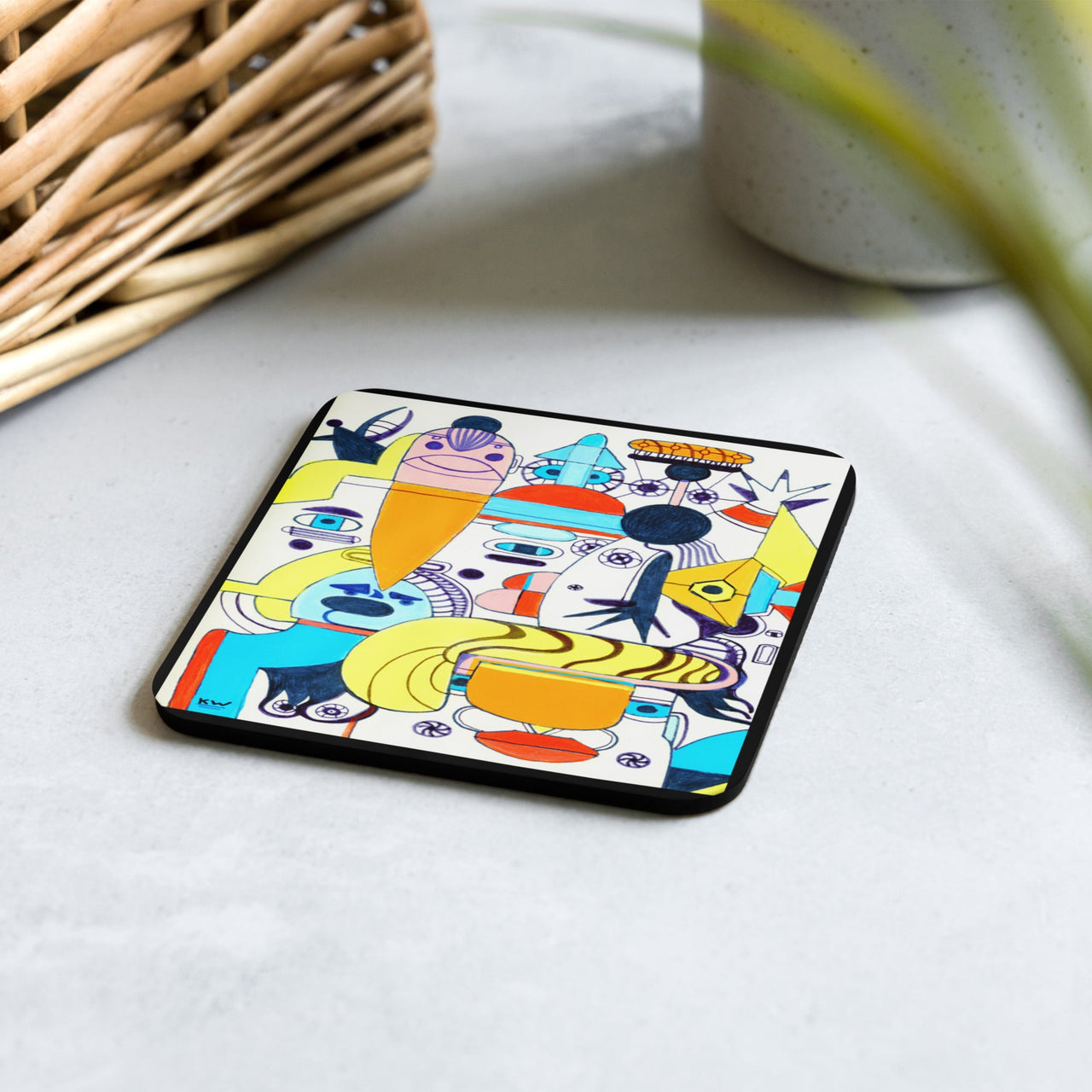 KW Gallery Masterpiece Coaster 37 - Winter Sunshine Marketplace