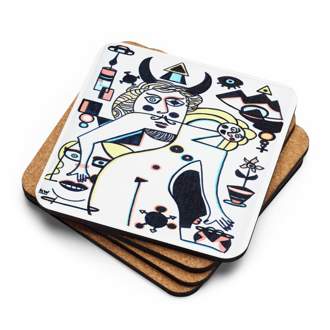 KW Gallery Masterpiece Coaster 41 - Winter Sunshine Marketplace