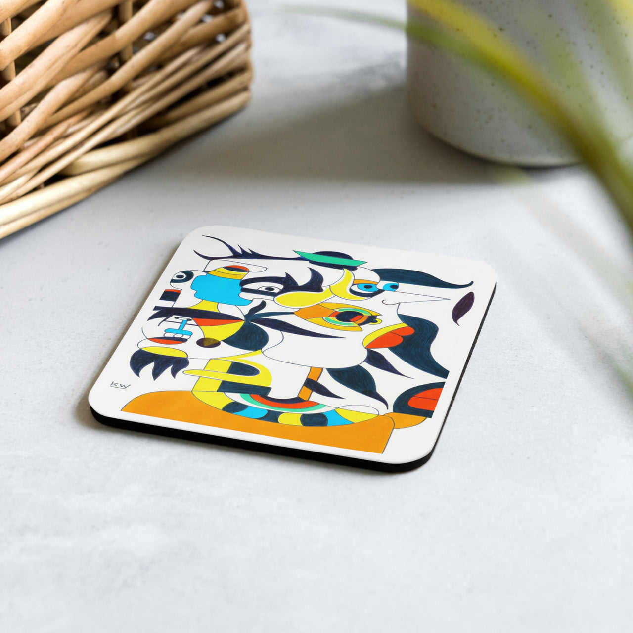 KW Gallery Masterpiece Coaster 43 - Winter Sunshine Marketplace