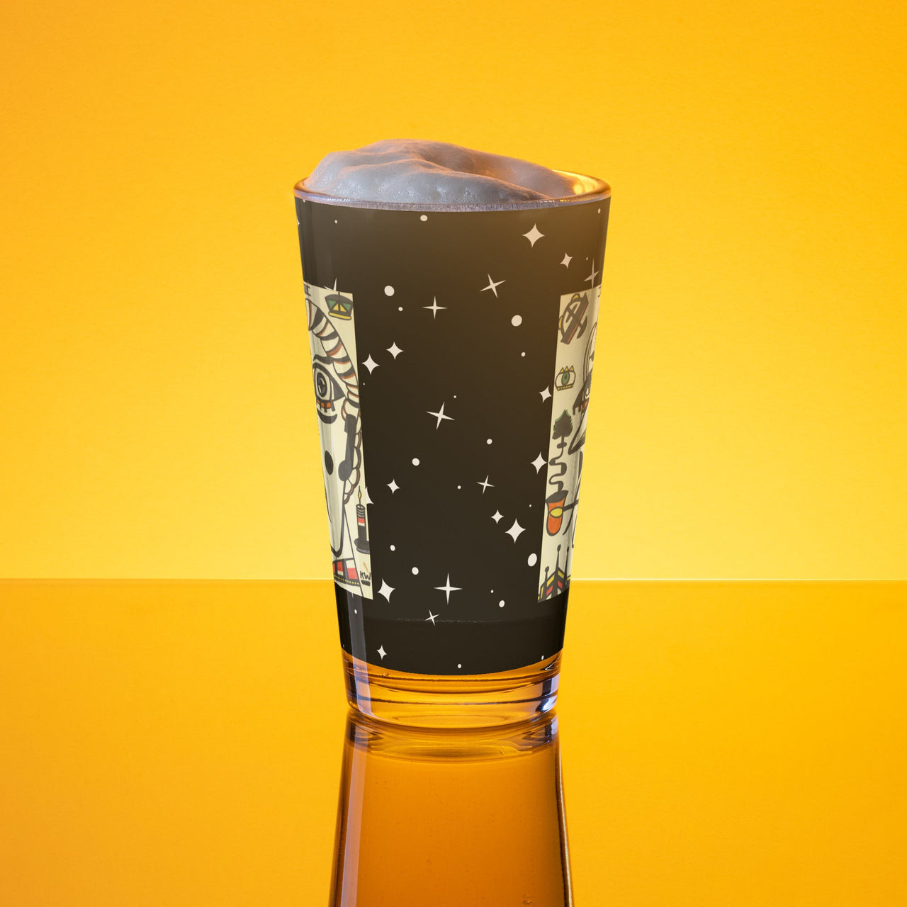 KW Gallery Palette Pour Glass 8A - Winter Sunshine Marketplace