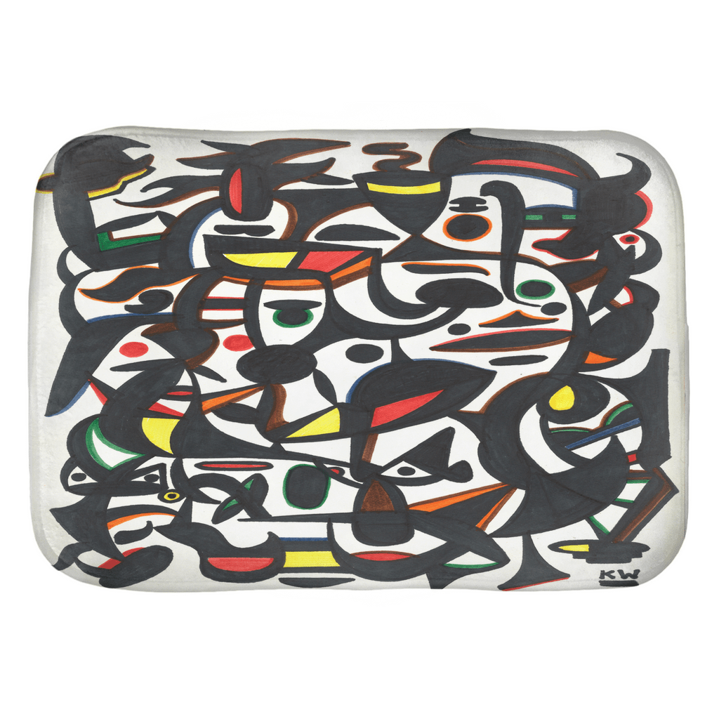 KW Gallery Serene Splashes Bath Mat 10 - Winter Sunshine Marketplace