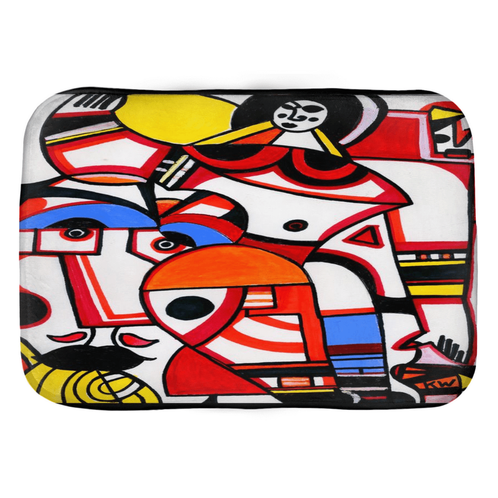 KW Gallery Serene Splashes Bath Mat 11 - Winter Sunshine Marketplace