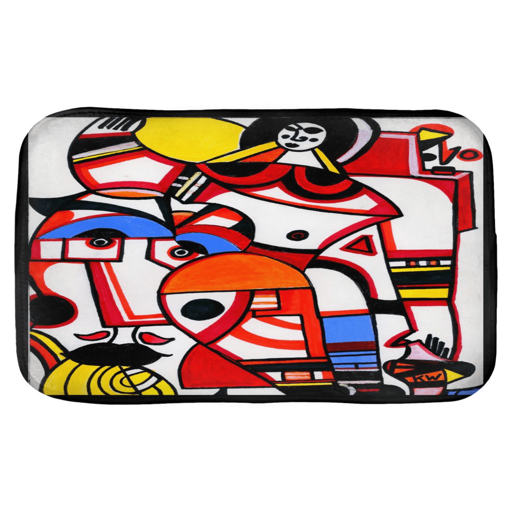 KW Gallery Serene Splashes Bath Mat 11 - Winter Sunshine Marketplace