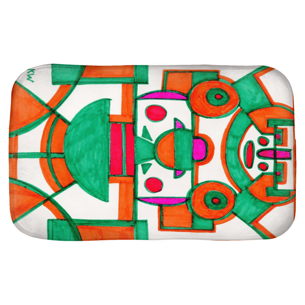 KW Gallery Serene Splashes Bath Mat 15 - Winter Sunshine Marketplace