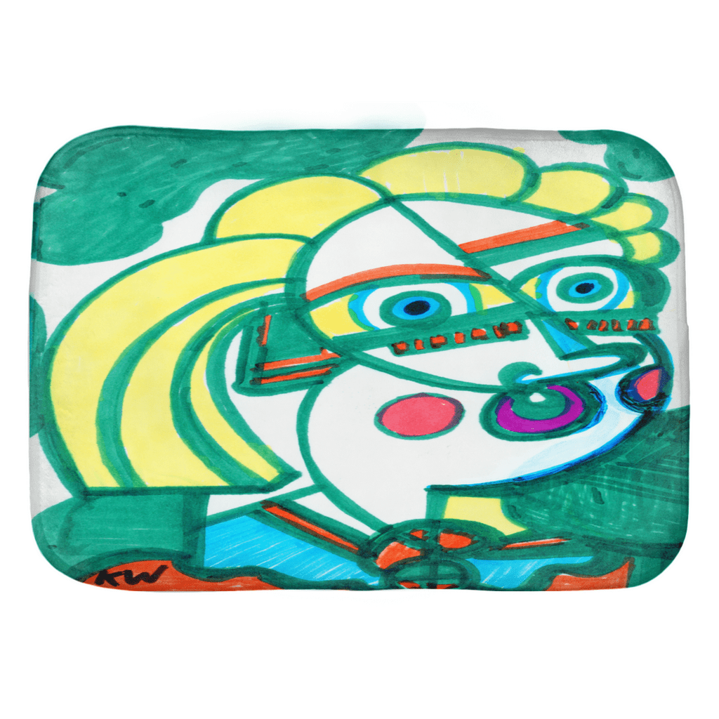 KW Gallery Serene Splashes Bath Mat 17 - Winter Sunshine Marketplace