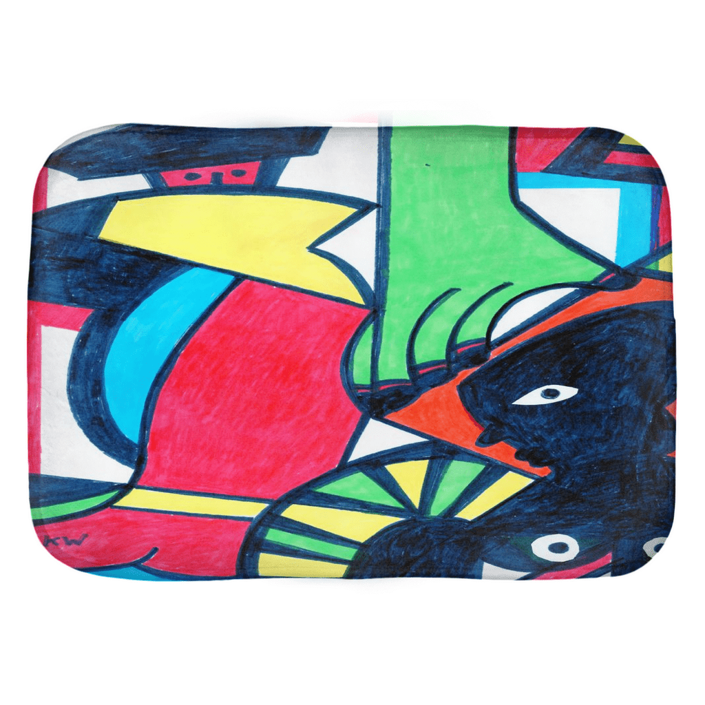 KW Gallery Serene Splashes Bath Mat 25 - Winter Sunshine Marketplace