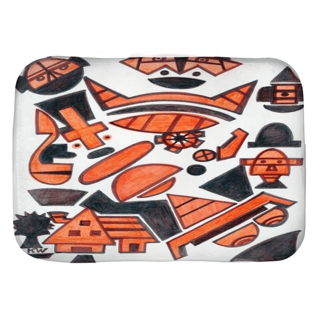 KW Gallery Serene Splashes Bath Mat 28 - Winter Sunshine Marketplace