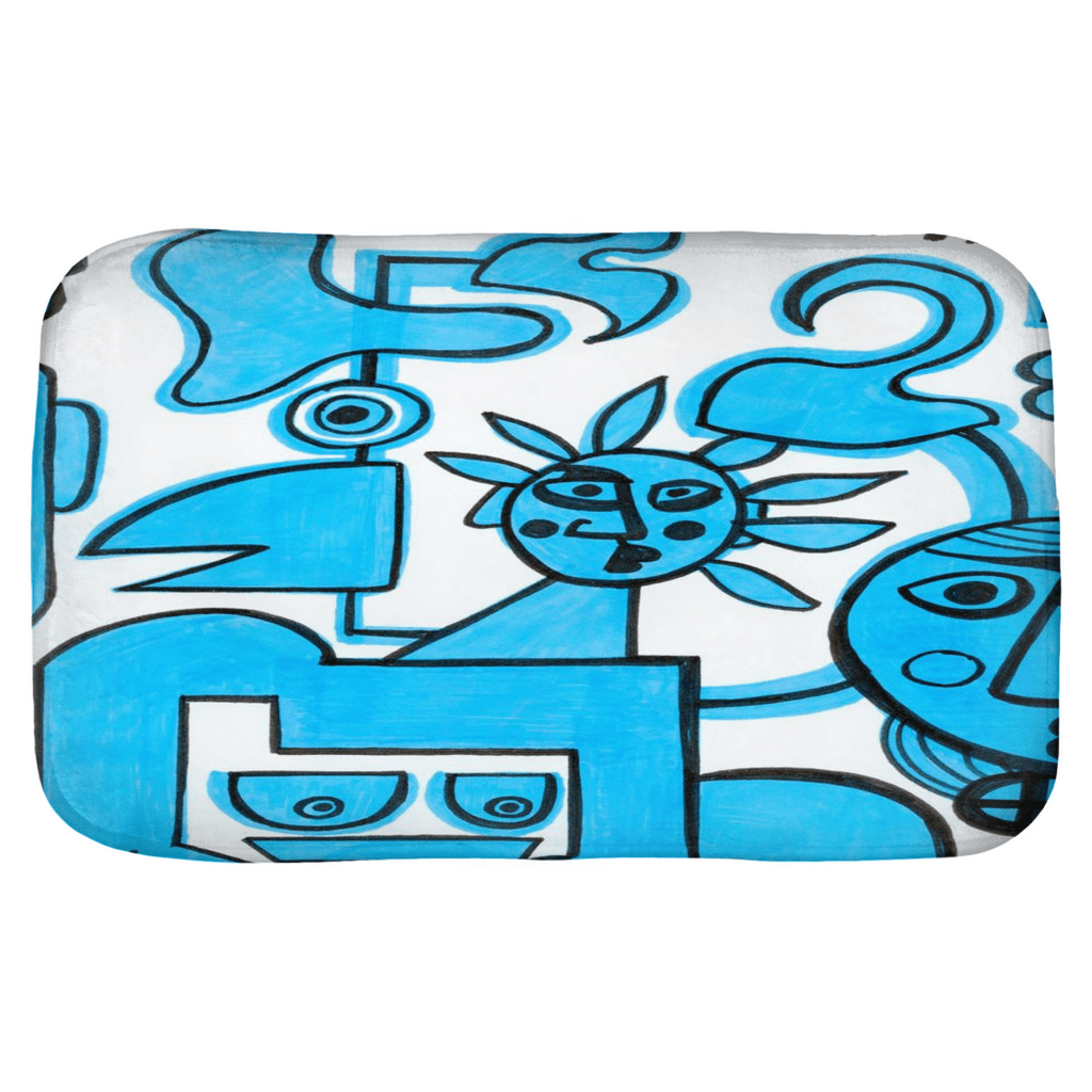 KW Gallery Serene Splashes Bath Mat 29 - Winter Sunshine Marketplace