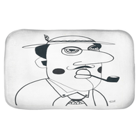 KW Gallery Serene Splashes Bath Mat 3 - Winter Sunshine Marketplace