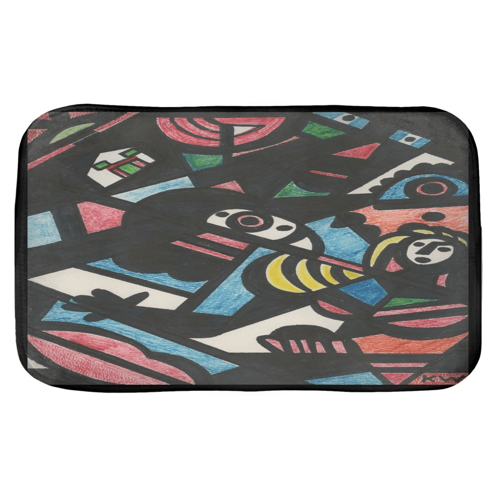 KW Gallery Serene Splashes Bath Mat 32 - Winter Sunshine Marketplace