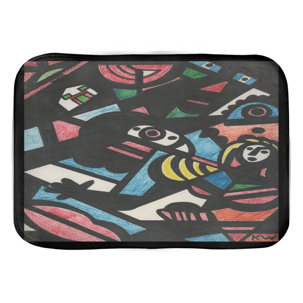 KW Gallery Serene Splashes Bath Mat 32 - Winter Sunshine Marketplace