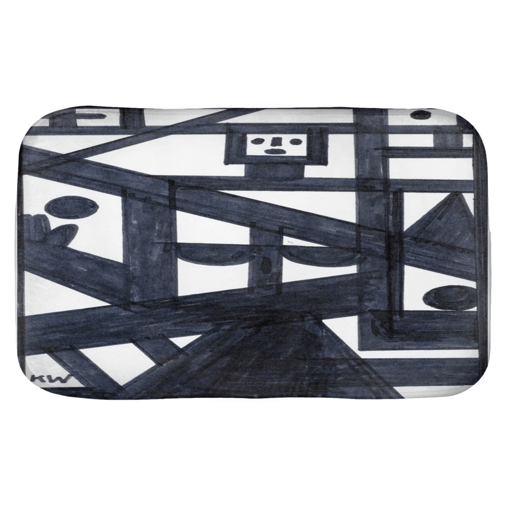 KW Gallery Serene Splashes Bath Mat 35 - Winter Sunshine Marketplace