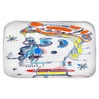 KW Gallery Serene Splashes Bath Mat 36 - Winter Sunshine Marketplace