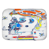 KW Gallery Serene Splashes Bath Mat 36 - Winter Sunshine Marketplace