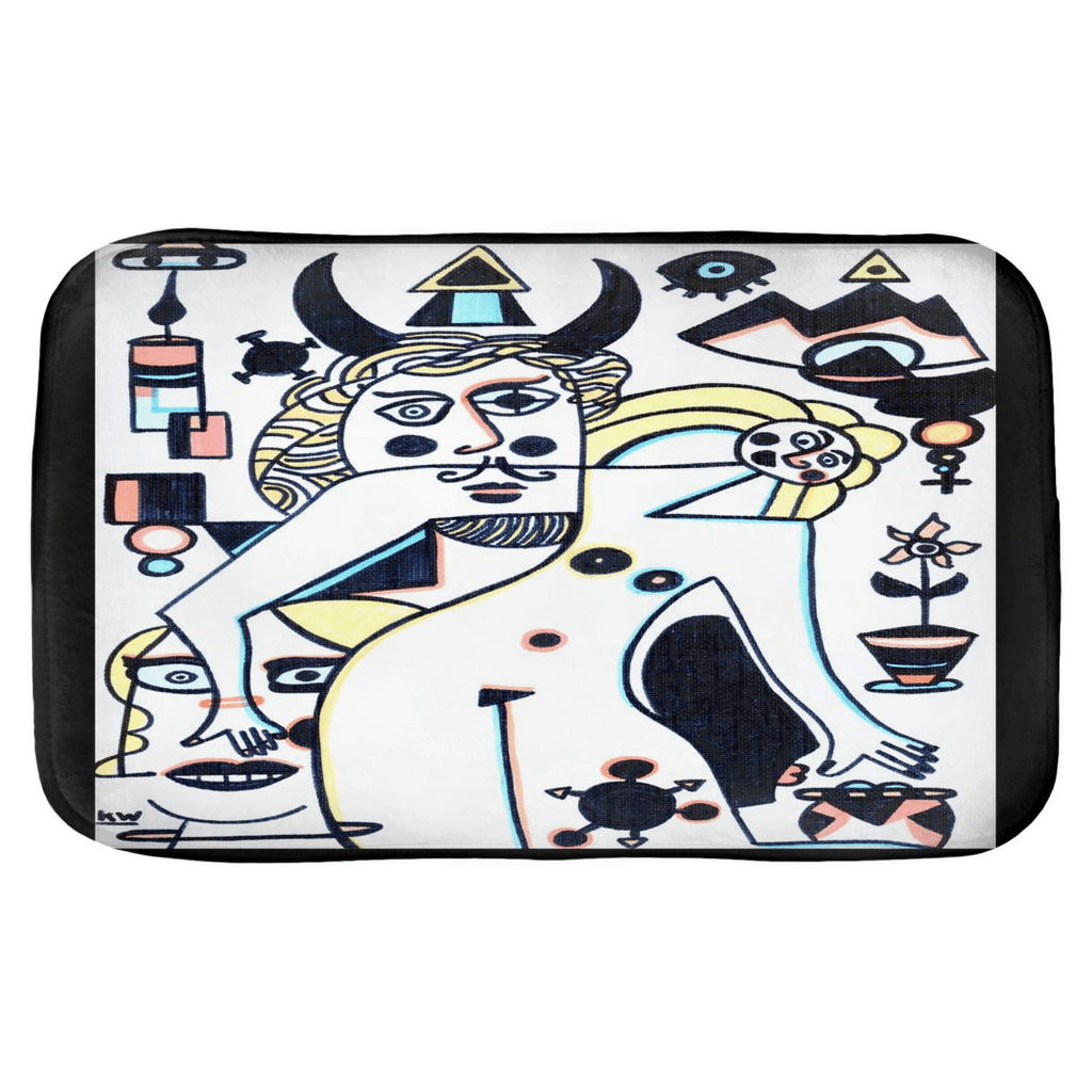 KW Gallery Serene Splashes Bath Mat 41 - Winter Sunshine Marketplace