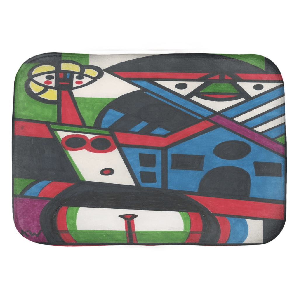 KW Gallery Serene Splashes Bath Mat 44 - Winter Sunshine Marketplace