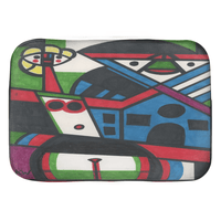 KW Gallery Serene Splashes Bath Mat 44 - Winter Sunshine Marketplace