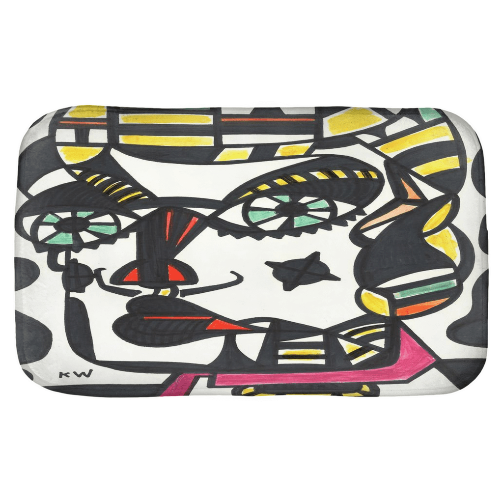 KW Gallery Serene Splashes Bath Mat 7 - Winter Sunshine Marketplace