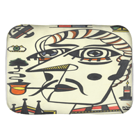 KW Gallery Serene Splashes Bath Mat 8 - Winter Sunshine Marketplace