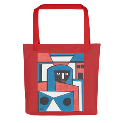 KW Gallery Signature Tote Bag 2 Red – Elevate Your Style! 👜 - Winter Sunshine Marketplace